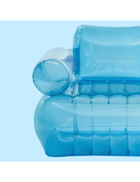 Poltrona inflável azul com braços INTEX | Distria