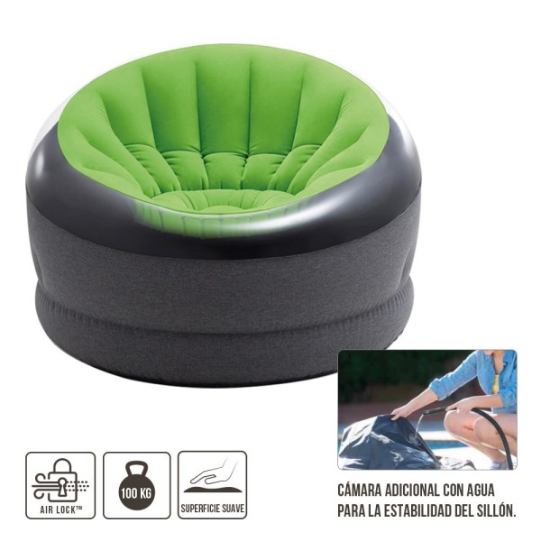 Poltrona insuflável INTEX- Mobiliário insuflável| Distria