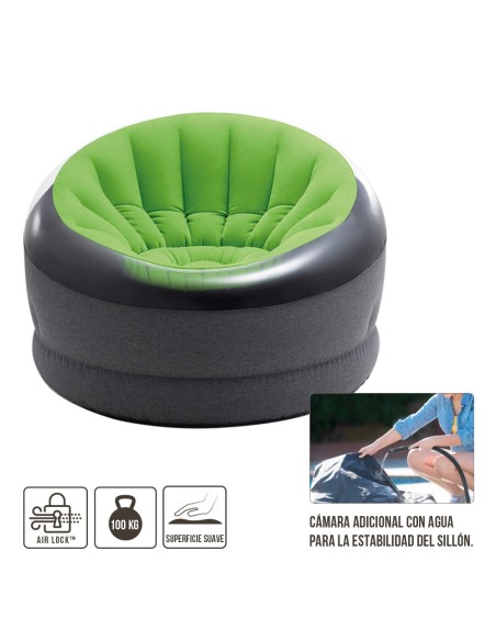 Poltrona insuflável INTEX- Mobiliário insuflável| Distria