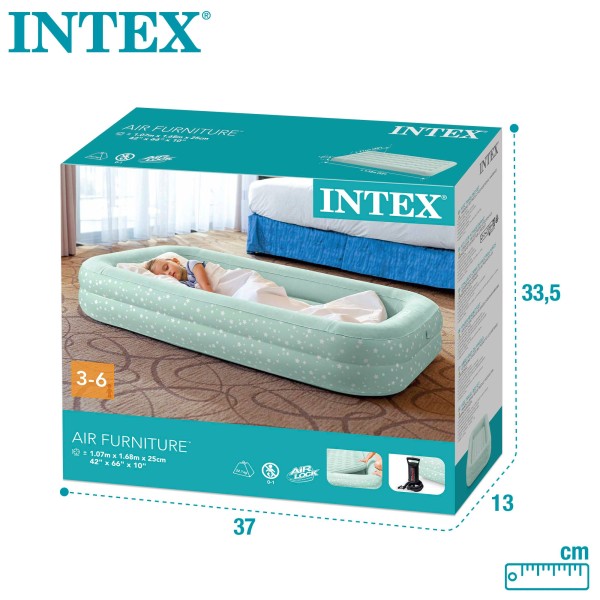 Camas insufláveis ??para crianças 3-6 anos | INTEX
