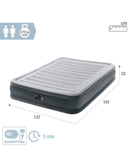 Colchão insuflável confort extra | Página Web Oficial Intex