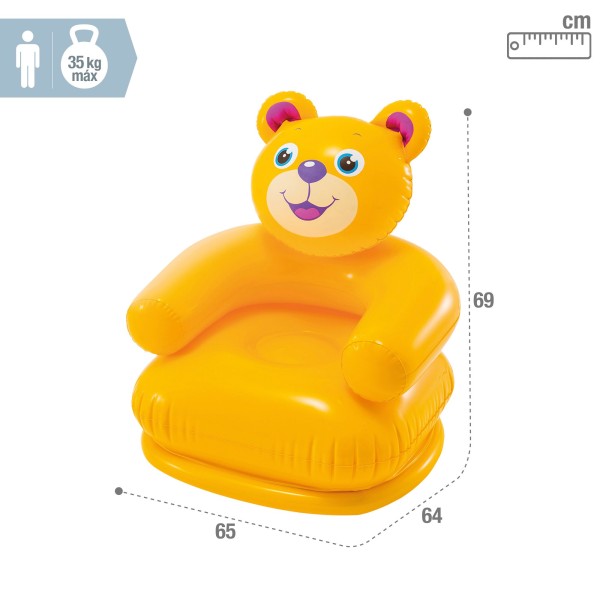 Poltrona inflável infantil INTEX - Game center | Distria