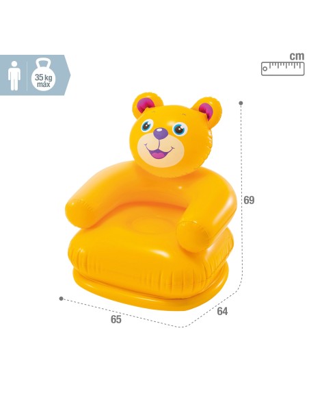 Poltrona inflável infantil INTEX - Game center | Distria