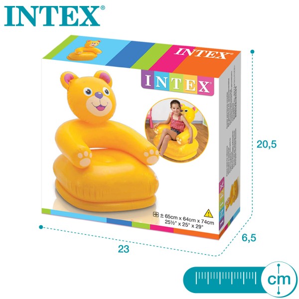 Poltrona inflável infantil INTEX - Game center | Distria