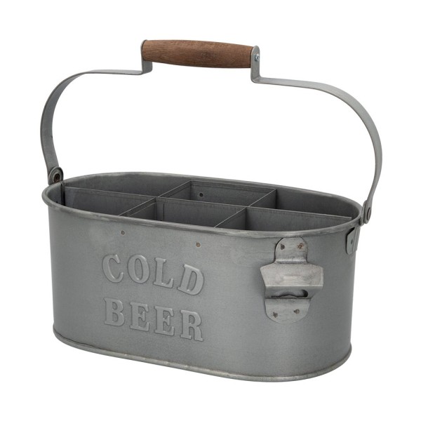 Porta bebidas 6 Garrafas com Abridor Aktive - Distria.com
