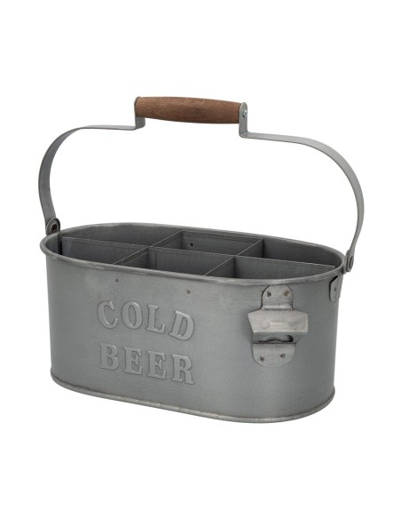 Porta bebidas 6 Garrafas com Abridor Aktive - Distria.com