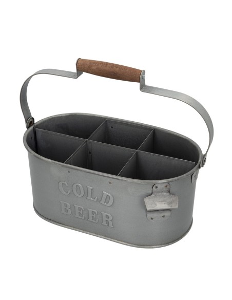 Porta bebidas 6 Garrafas com Abridor Aktive - Distria.com