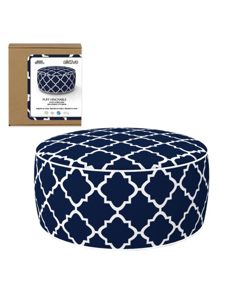 Puf hinchable ottoman-Decoración Jardín| Distria