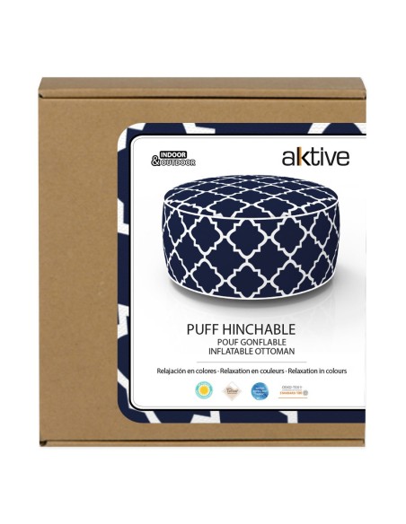 Puf hinchable ottoman-Decoración Jardín| Distria