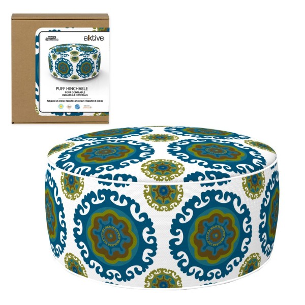 Puff hinchable Aktive-Decoración Jardín| Distria