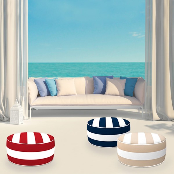 Puf hinchable exterior-Decoración Jardín| Distria