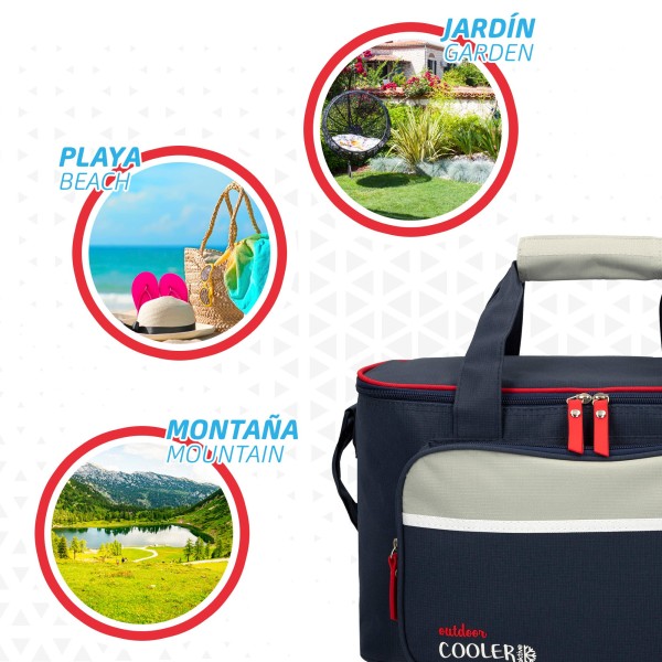 Aktive Cooler macio azul-marinho | Distria.com