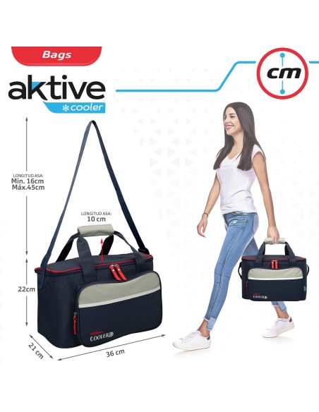 Aktive Cooler macio azul-marinho | Distria.com