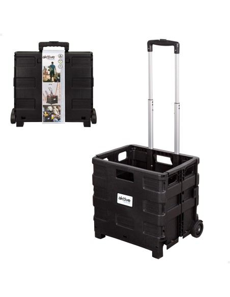 Carro de Transporte Trolley Armazenagem 35 Kg Aktive – Distria.com