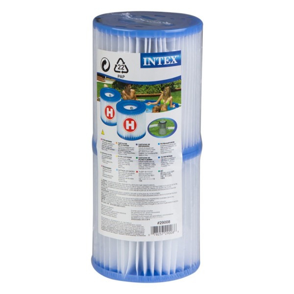 Pack 6 filtros Tipo H para bombas de filtragem\ Acessórios piscinas
