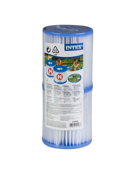 Pack 6 filtros Tipo H para bombas de filtragem\ Acessórios piscinas