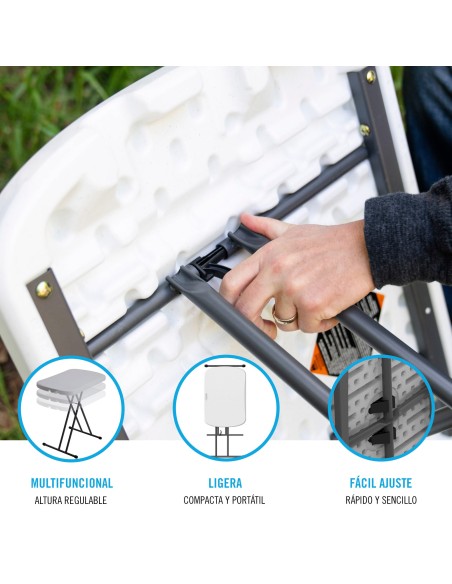 Mesa auxiliar individual LIFETIME | Distria.com