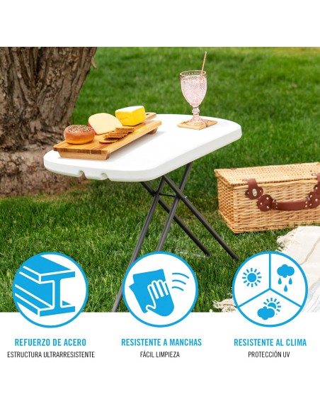 Mesa auxiliar individual LIFETIME | Distria.com