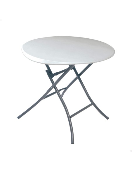 Mesa dobrável redonda Lifetime | Distria.com