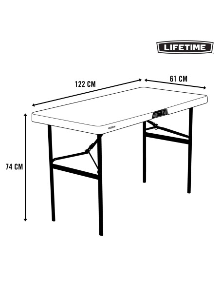 Mesa de apoio dobrável Lifetime | Distria