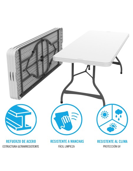 Mesa retangular de granito Lifetime | Distria