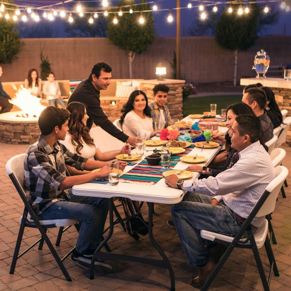 Mesa retangular de granito Lifetime | Distria