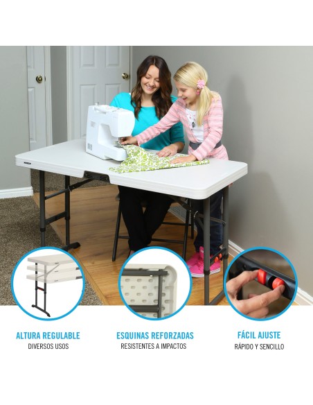 Mesa ajustável em altura até 86 cm Lifetime | Distria