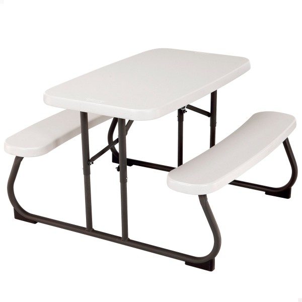Mesa picnic infantil com bancos Lifetime | Distria.com