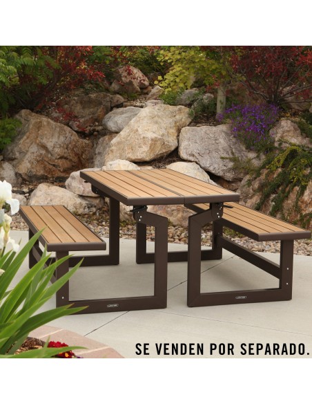 Banco de jardim com mesa LIFETIME | Distria