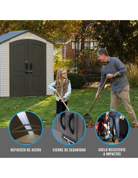 Abrigo de jardim com solo LIFETIME | Distria.com