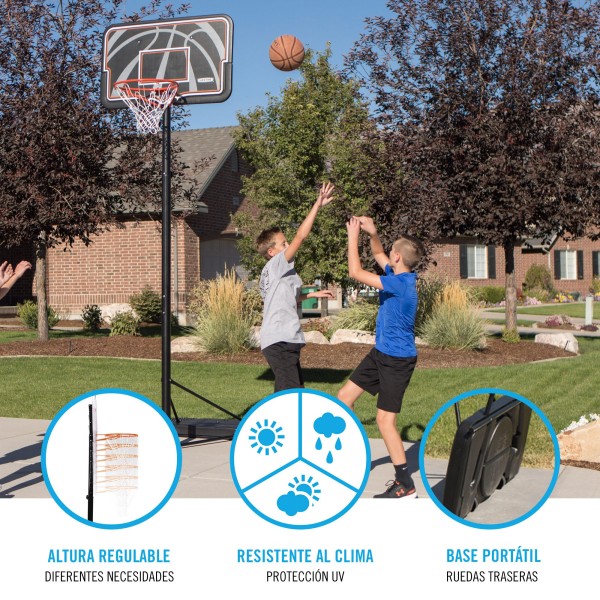 Cesta de basquete portátil LIFETIME | Distria