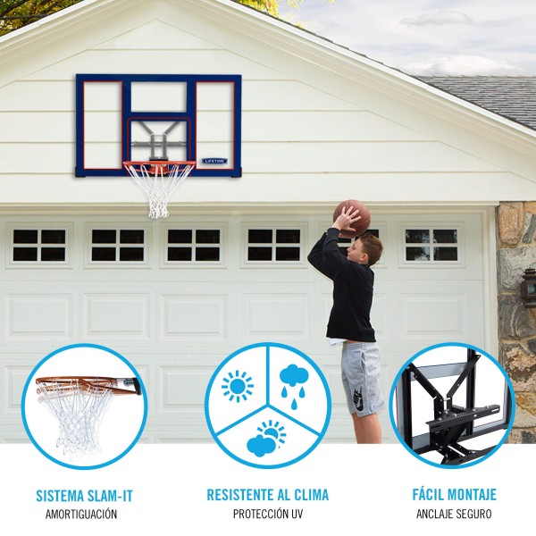 Tabela de basquete ultra-resistente LIFETIME | Distria