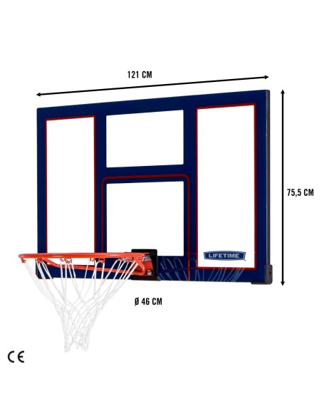 Tabela de basquete ultra-resistente LIFETIME | Distria