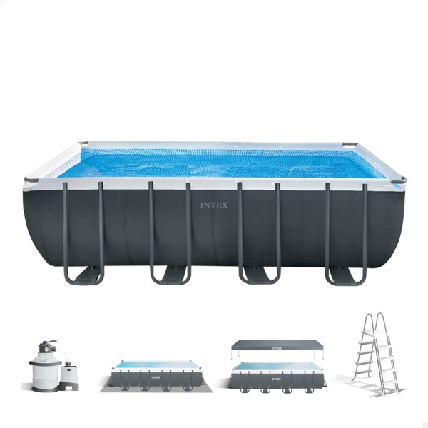 Comprar piscina elevada · Piscinas desmontáveis INTEX