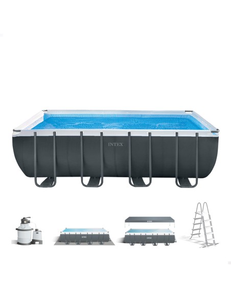 Comprar piscina elevada · Piscinas desmontáveis INTEX