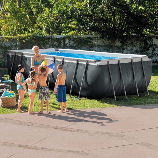 Comprar piscina elevada · Piscinas desmontáveis INTEX