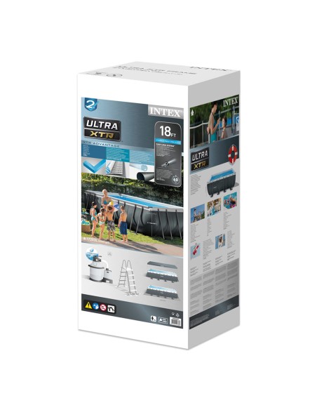 Comprar piscina elevada · Piscinas desmontáveis INTEX