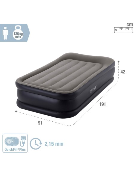 Colchões insufláveis | Intex Deluxe Pillow Rest
