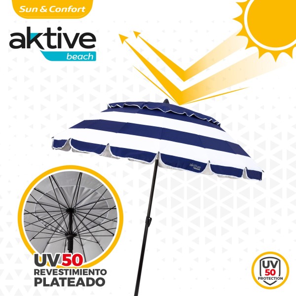 Guarda-sol grande super resistente 2,2m | Distrito