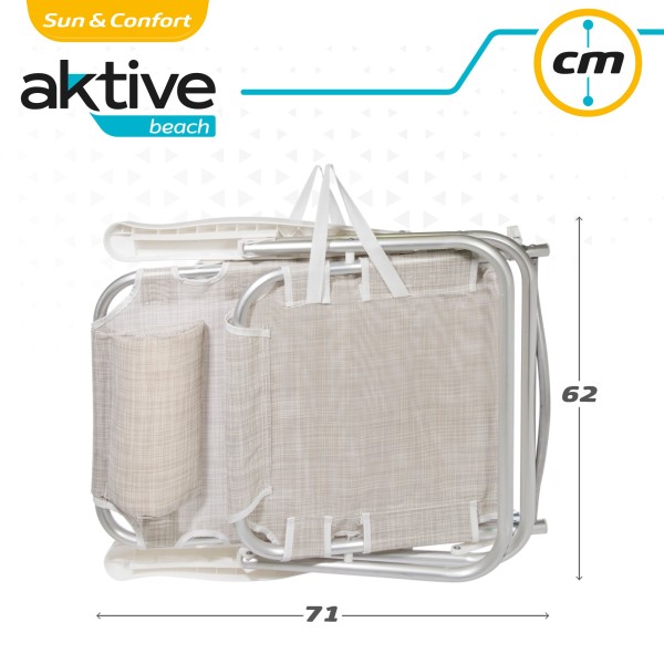 Cadeira dobrável com encosto reclinável | Distria