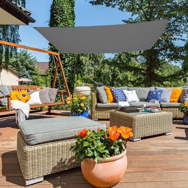 Toldo vela retangular Aktive Garden | Distria