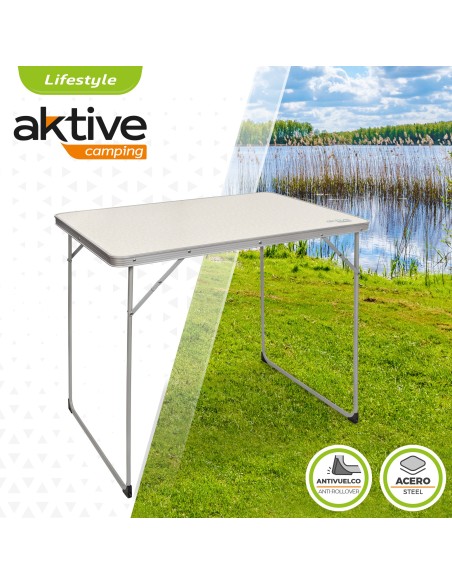 Mesa dobrável multiusos para camping| Distria.com
