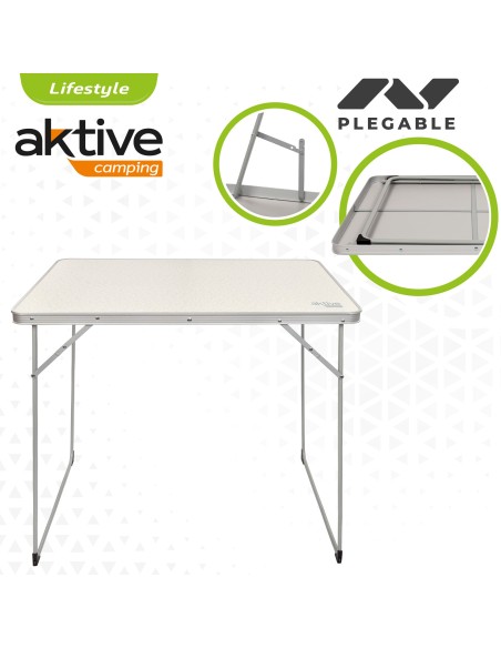 Mesa dobrável multiusos para camping| Distria.com