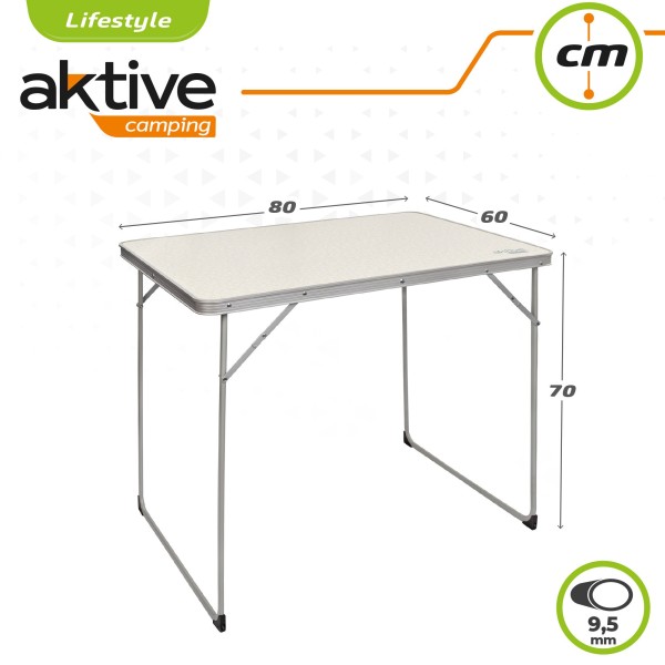 Mesa dobrável multiusos para camping| Distria.com