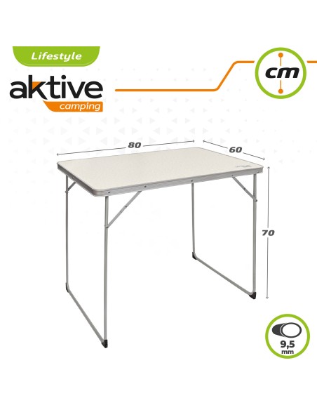 Mesa dobrável multiusos para camping| Distria.com