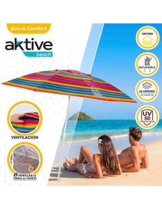 Guarda-sóis à prova de vento com proteção UV | Distria 2
