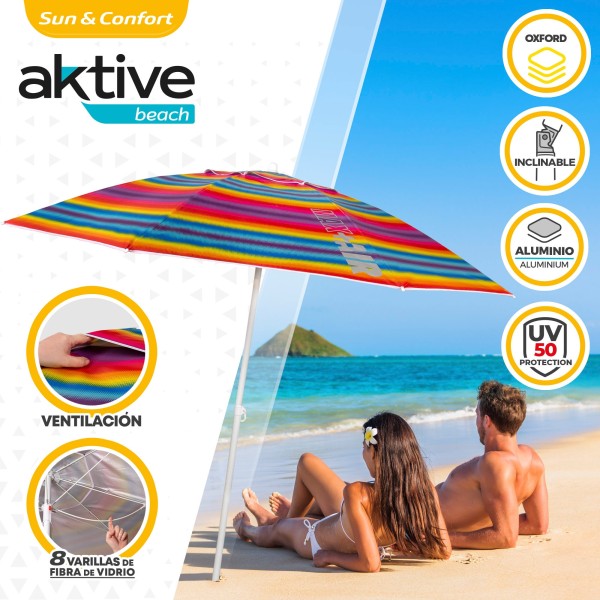 Guarda-sóis à prova de vento com proteção UV | Distria