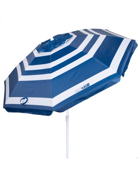 Guarda-sol grande Max Air Ø200 cm riscas | Distria