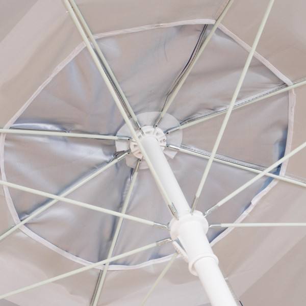Guarda-sol grande Max Air Ø200 cm riscas | Distria