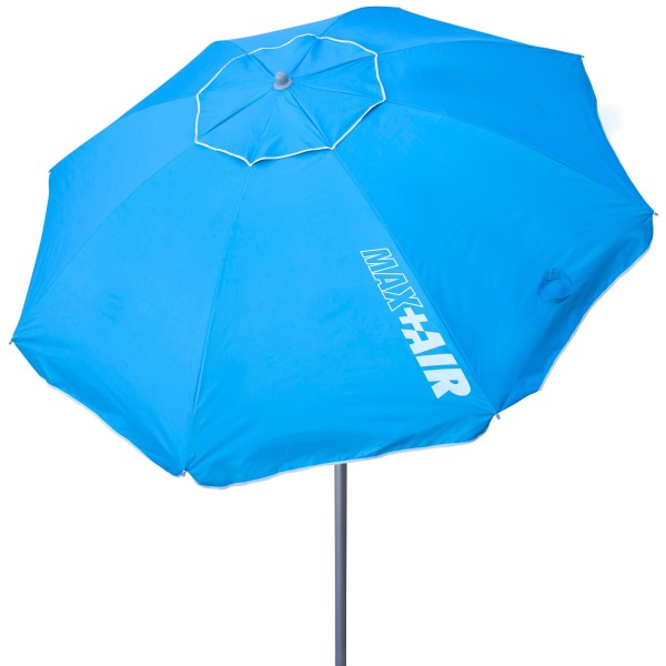Grande Guarda-sol de Praia Max Air 2.2m Inclinável Azul | Distria
